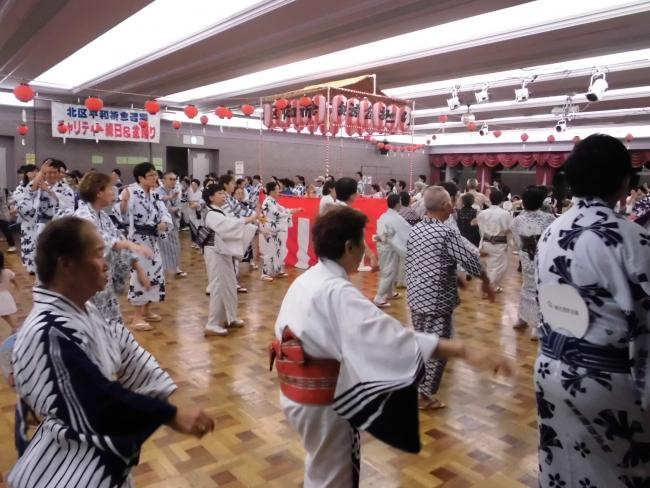 【王子】28平和祈念盆踊り大会