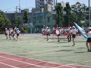 190524運動会練習鼓笛1