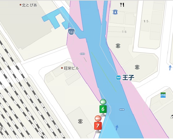 王子駅バス乗り場