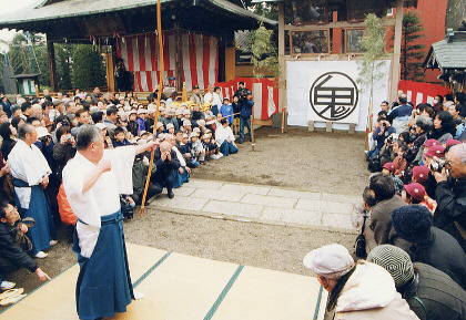 熊野神社の白酒祭