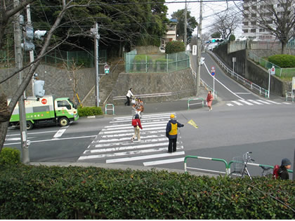 北区の坂道 宮の坂の写真