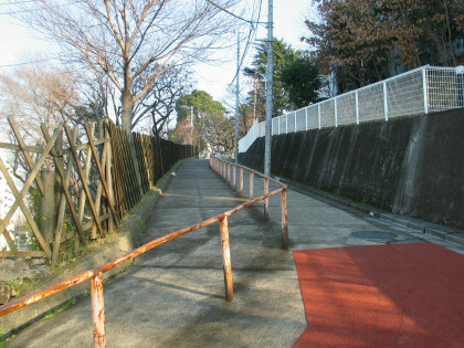 北区の坂道 念仏坂の写真