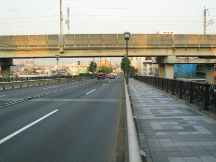 北区の坂道 新馬坂の写真