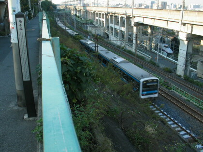 北区の坂道 モチ坂の写真