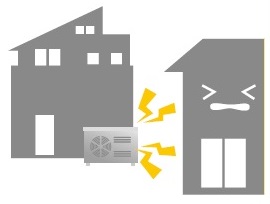 機器の設置場所には気を付けよう